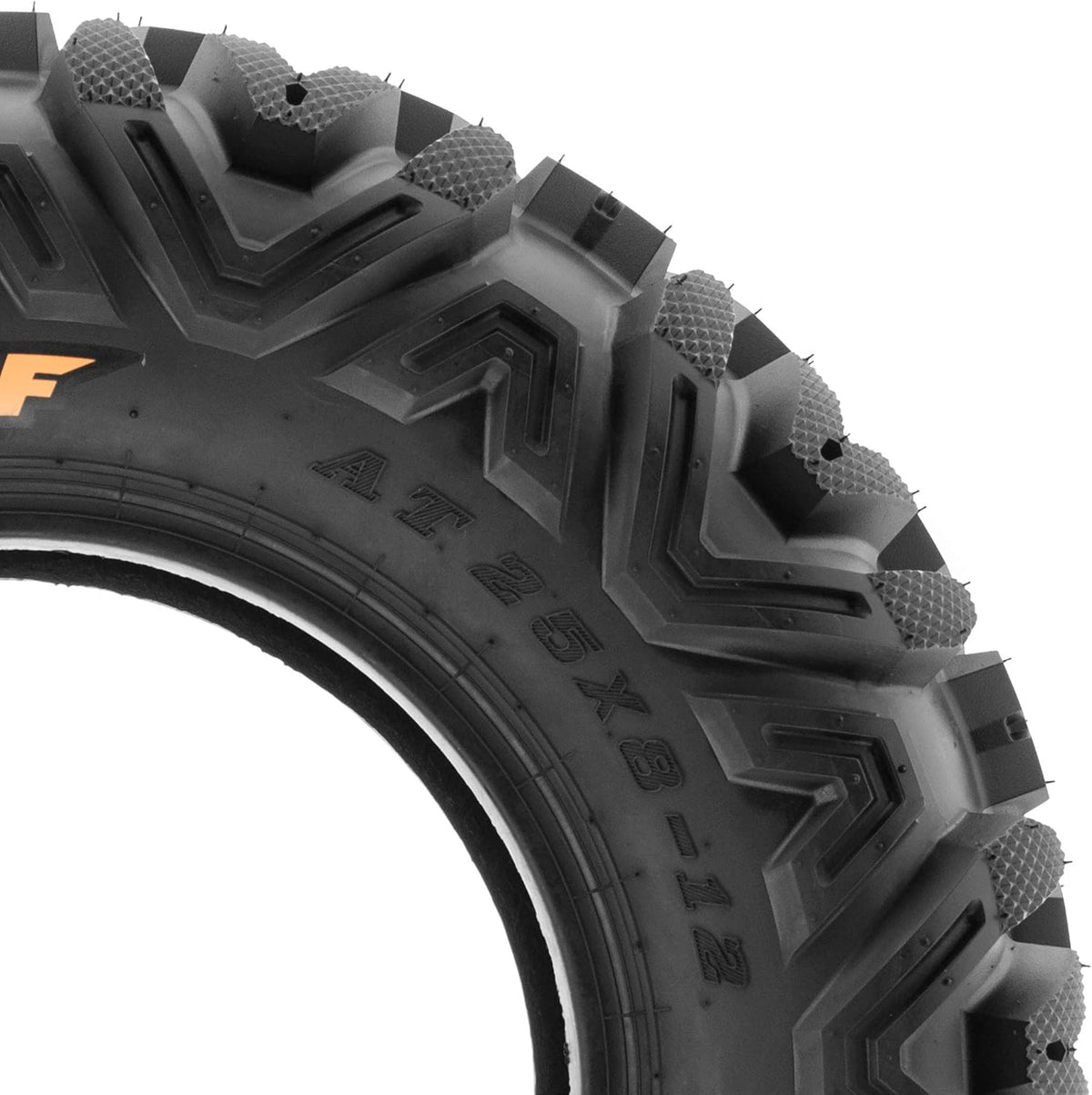 25x8-12 ATV UTV Tire, 6 Ply Tubeless U643377