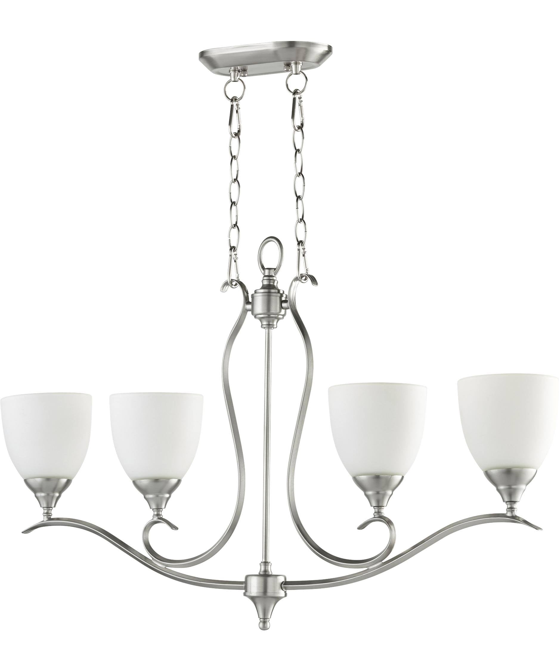 Flora Island Light Satin Nickel H90549
