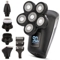 5-in-1 Electric Head Shaver, Cordless and Rechargeable, Pack of 2 B93992