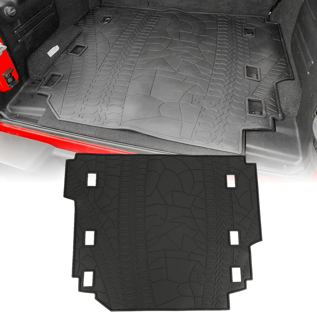 Black Rear Trunk Cargo Mat Trunk Liner Carpet M440