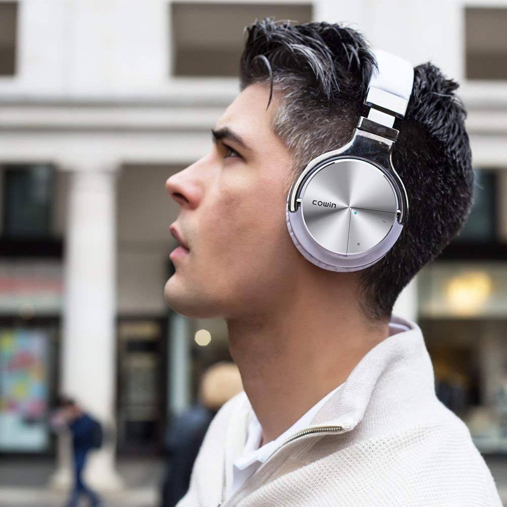 Active Noise Cancelling Bluetooth Headphones with Microphone J25109