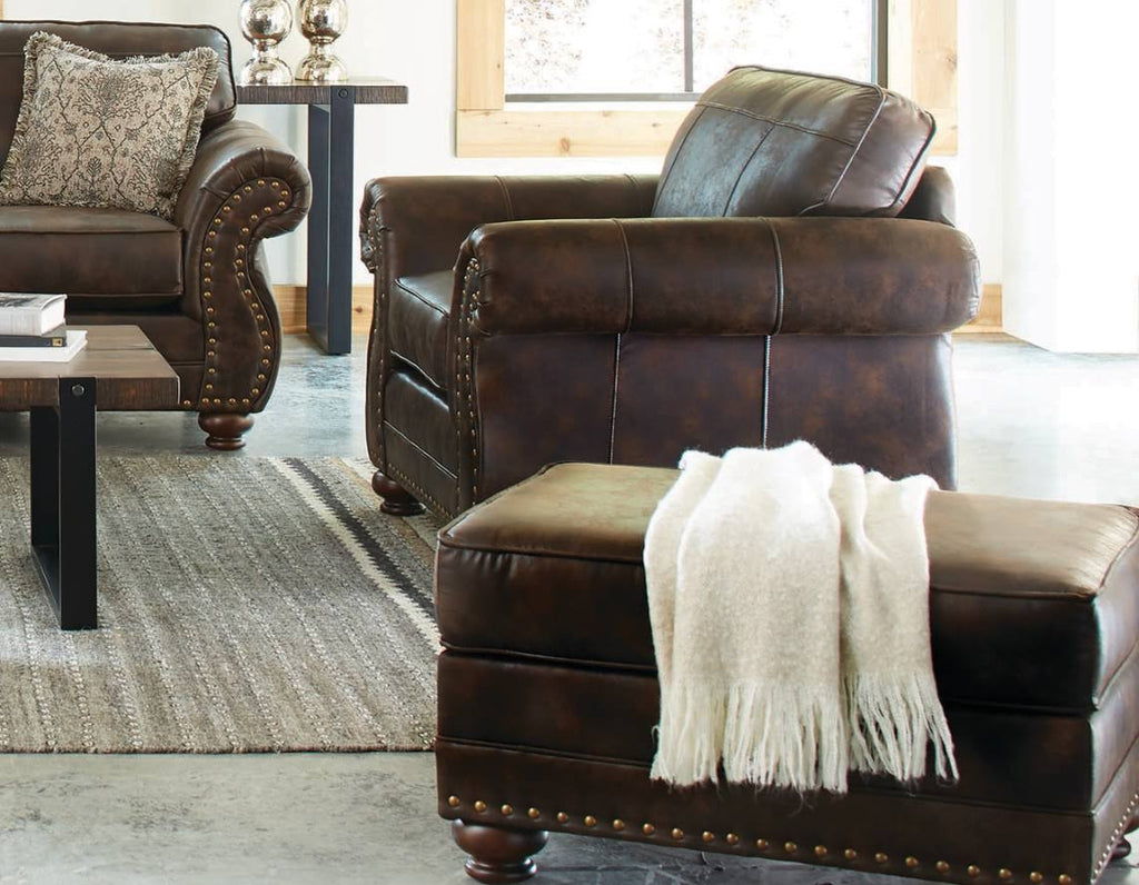 Dark Brown Sofa P909