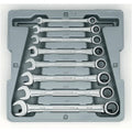 8 pc. Combination Ratcheting Wrench Set SAE Y2851