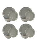 12 Piece Grey Dinner Set Y77774
