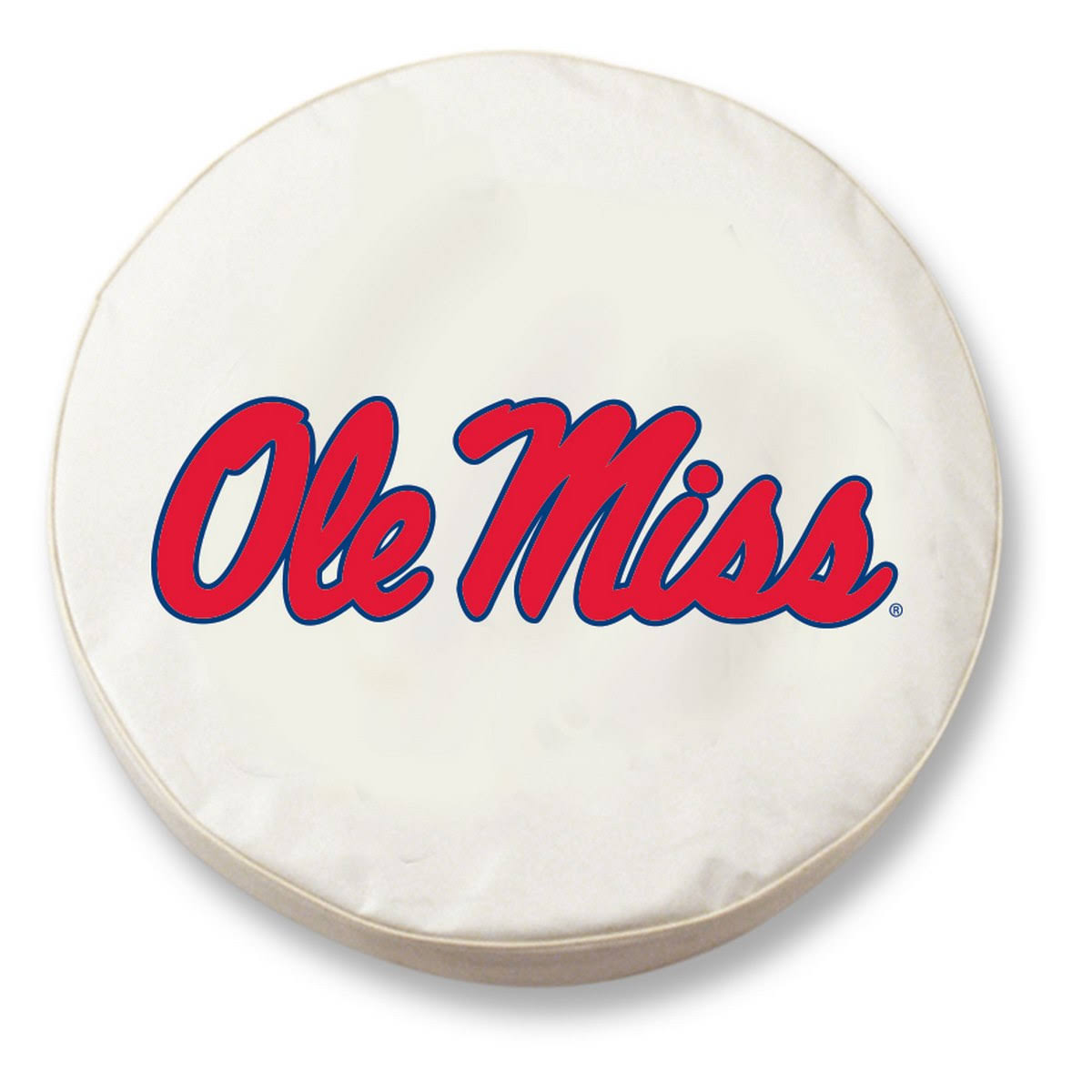 White Vinyl Fitted Spare Car Tire Cover S14054