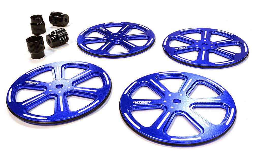 61mm Setup Wheel (4) for 1/10 Touring Car & Drift Car R1676