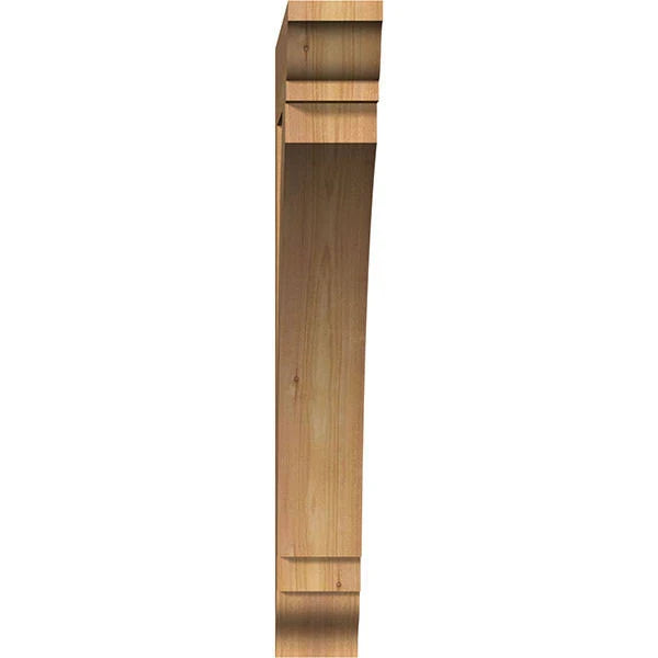 Thorton Traditional Smooth Bracket, Western Red Cedar O318546