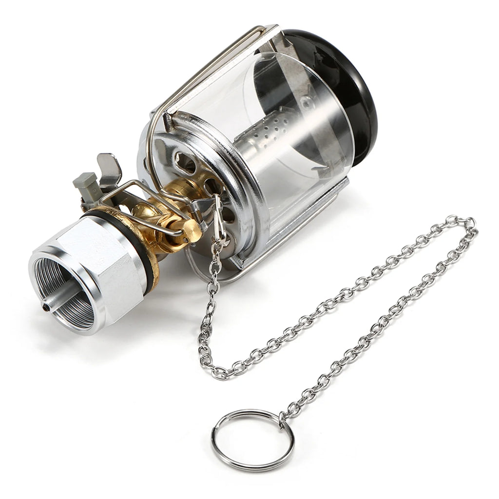 Steam Lamp With 2 Propane Lantern Mantles Portable Tent Lamp B362