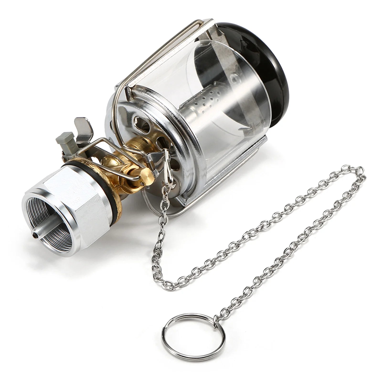 Steam Lamp With 2 Propane Lantern Mantles Portable Tent Lamp B362