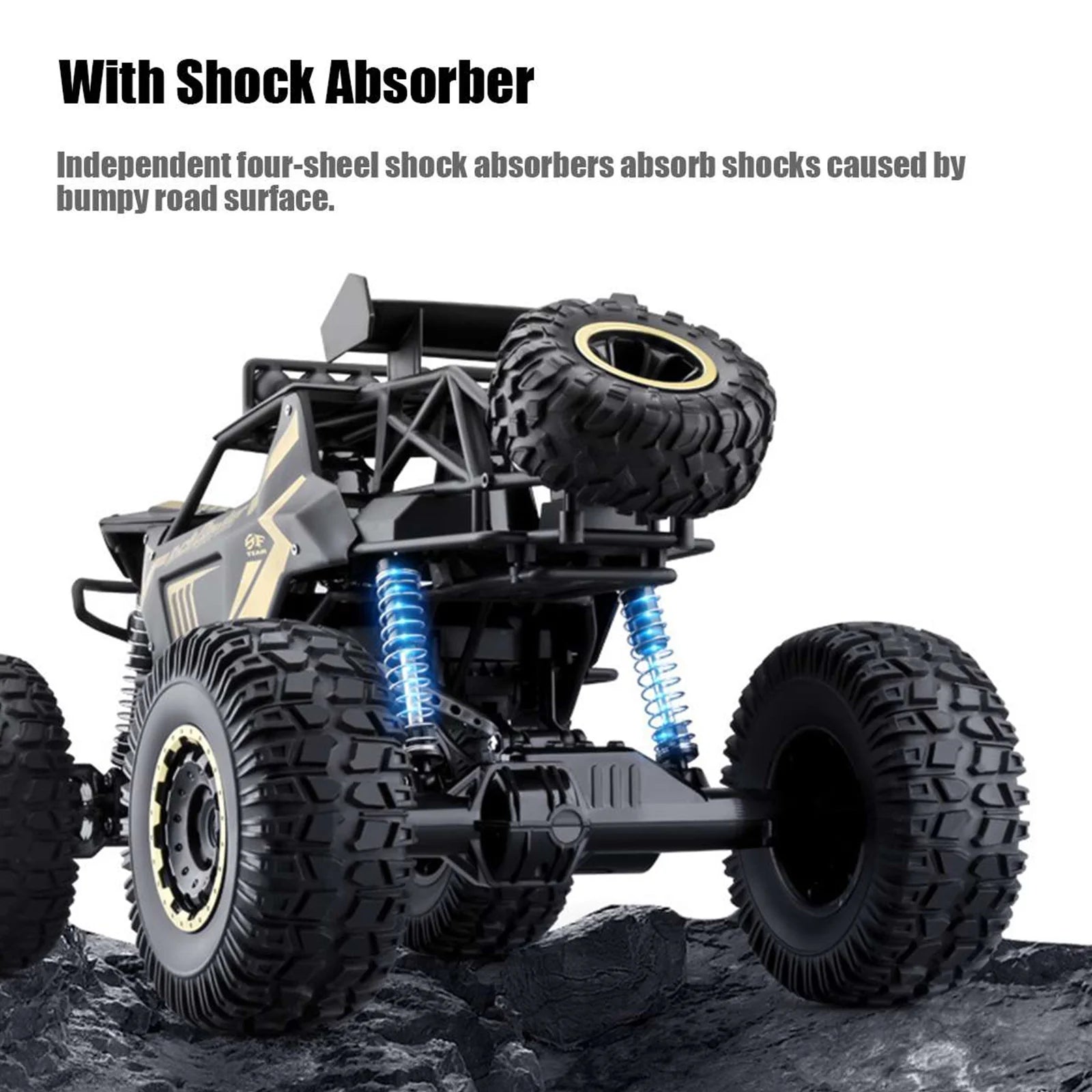 20'' 4WD RC Rock Crawler Remote Control Car H137374