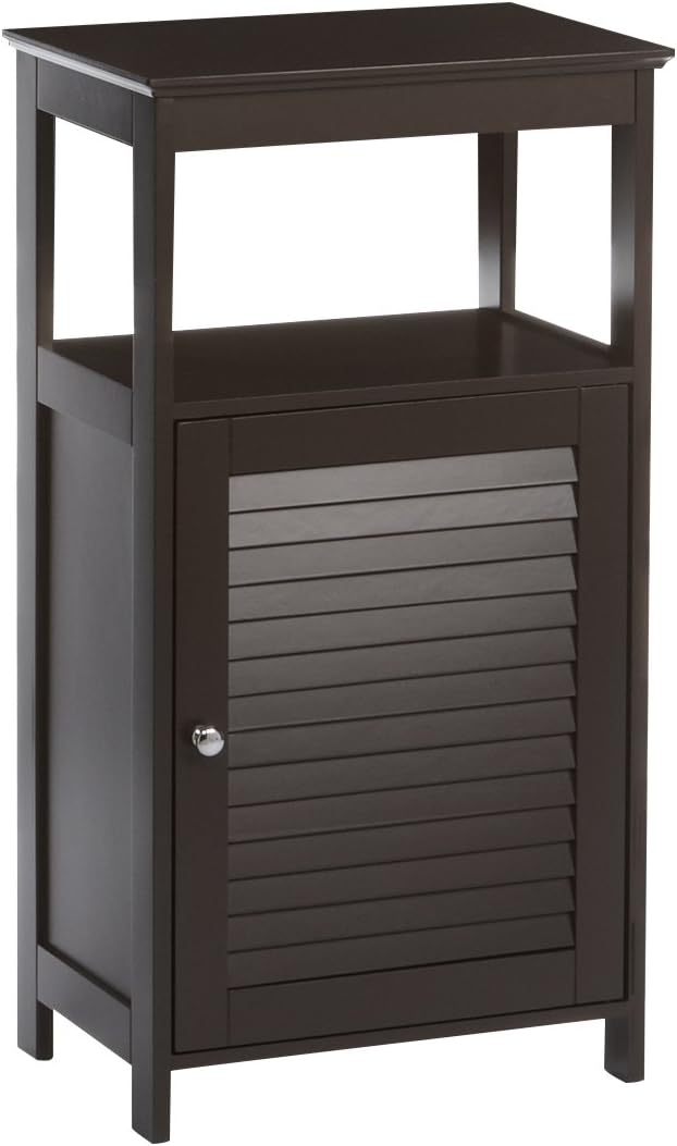 White Single Door Floor Cabinet X17939