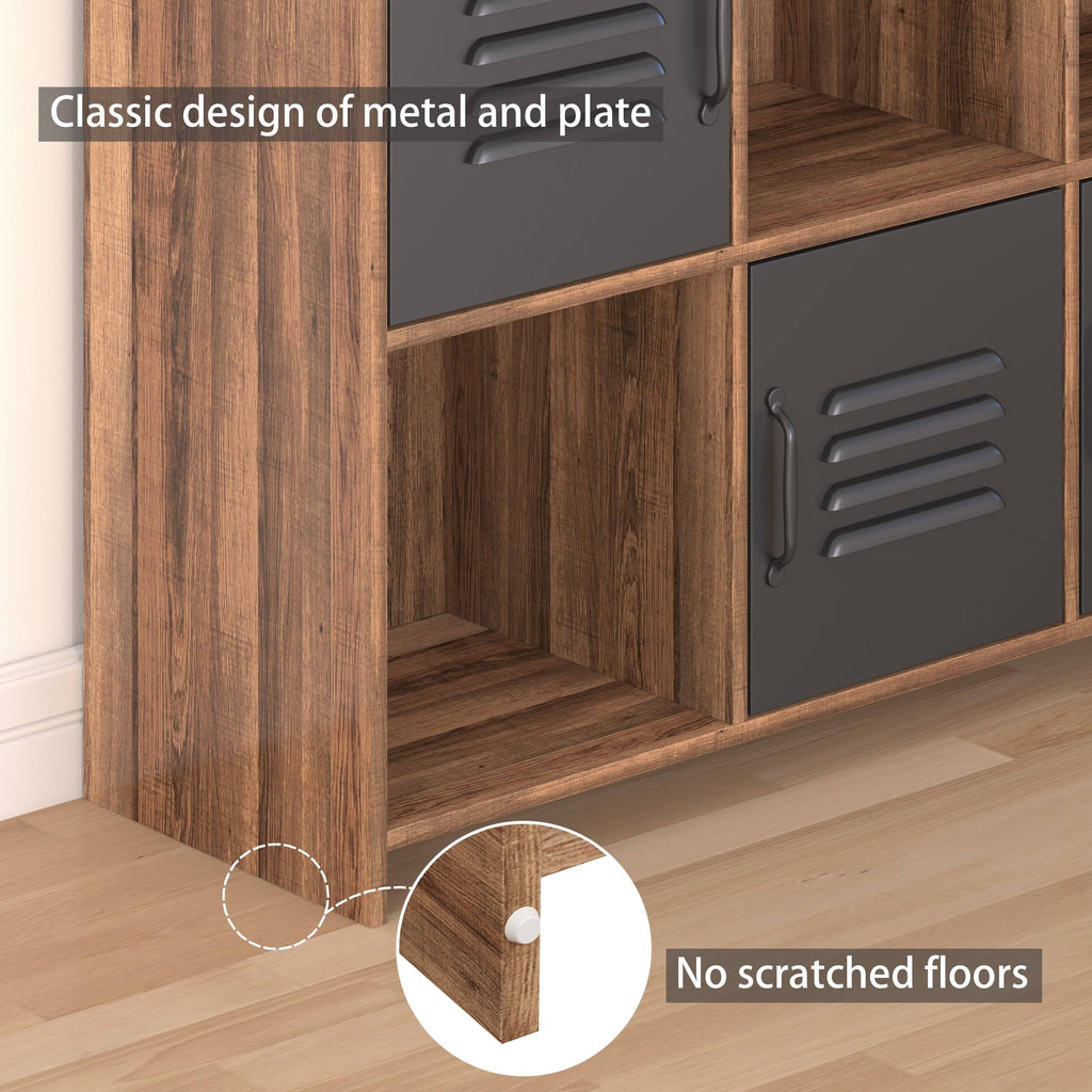 Modern Cube Bookcase with Shelf T348743