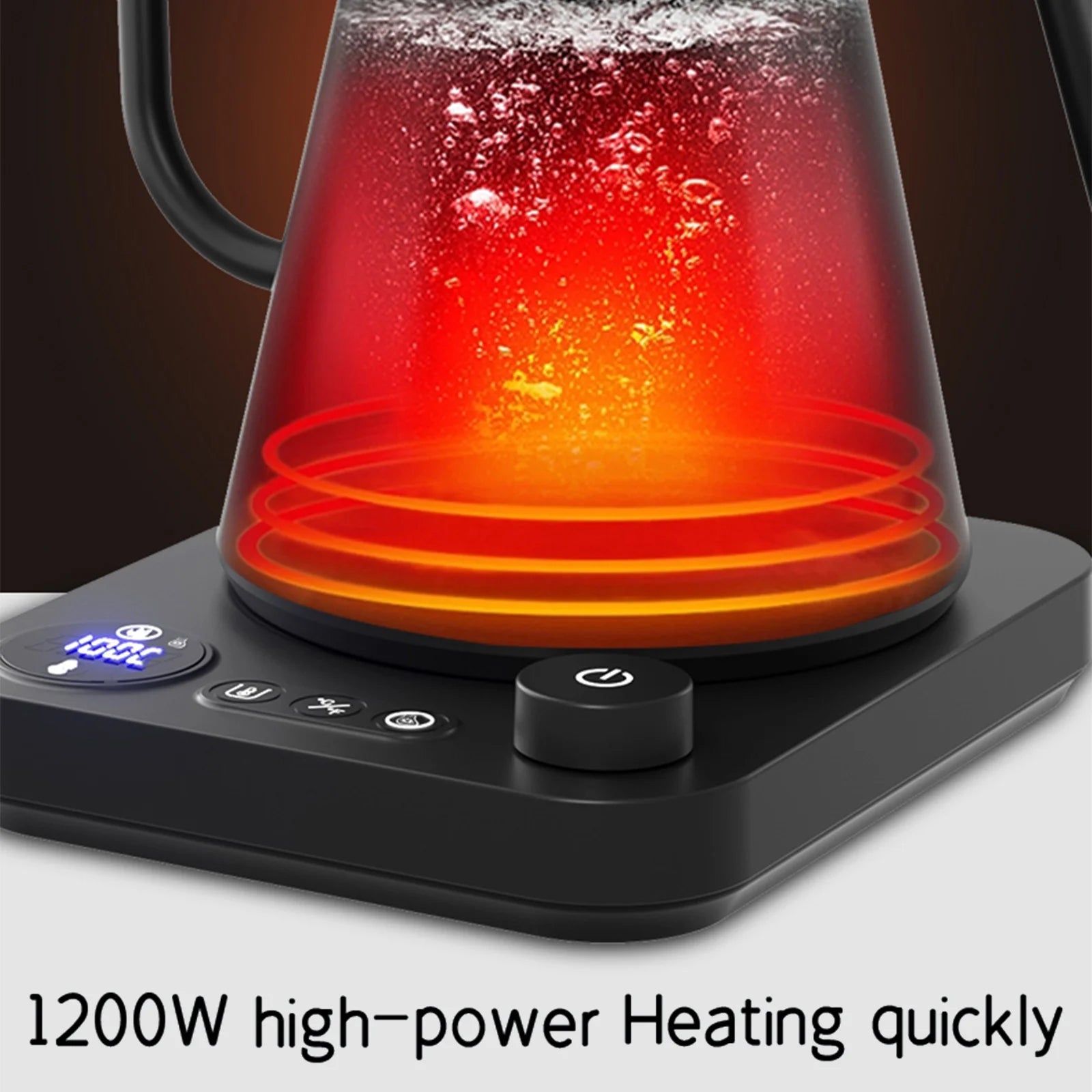 Electric Kettle 1200W Stainless Water Boiler Q216370
