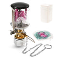 Steam Lamp With 2 Propane Lantern Mantles Portable Tent Lamp B362