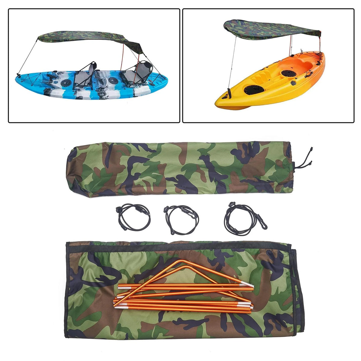 Rainproof Kayak Boat Awning Cover 900x1240mm G158