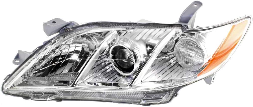 Headlight Assembly for Toyota Camry 2007 2008 Passenger Side J213