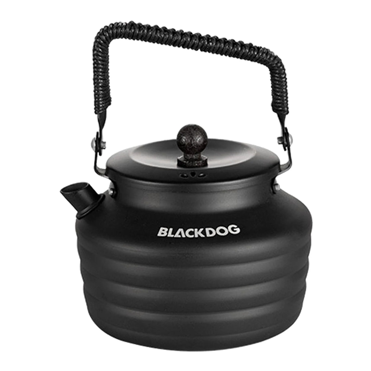 Compact Camping Kettle Teapot Aluminum Alloy Black Lightweight A62753