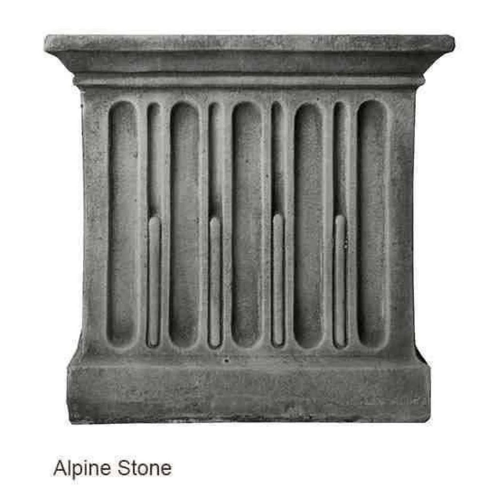 Aged Limestone Fluted Urn X55407