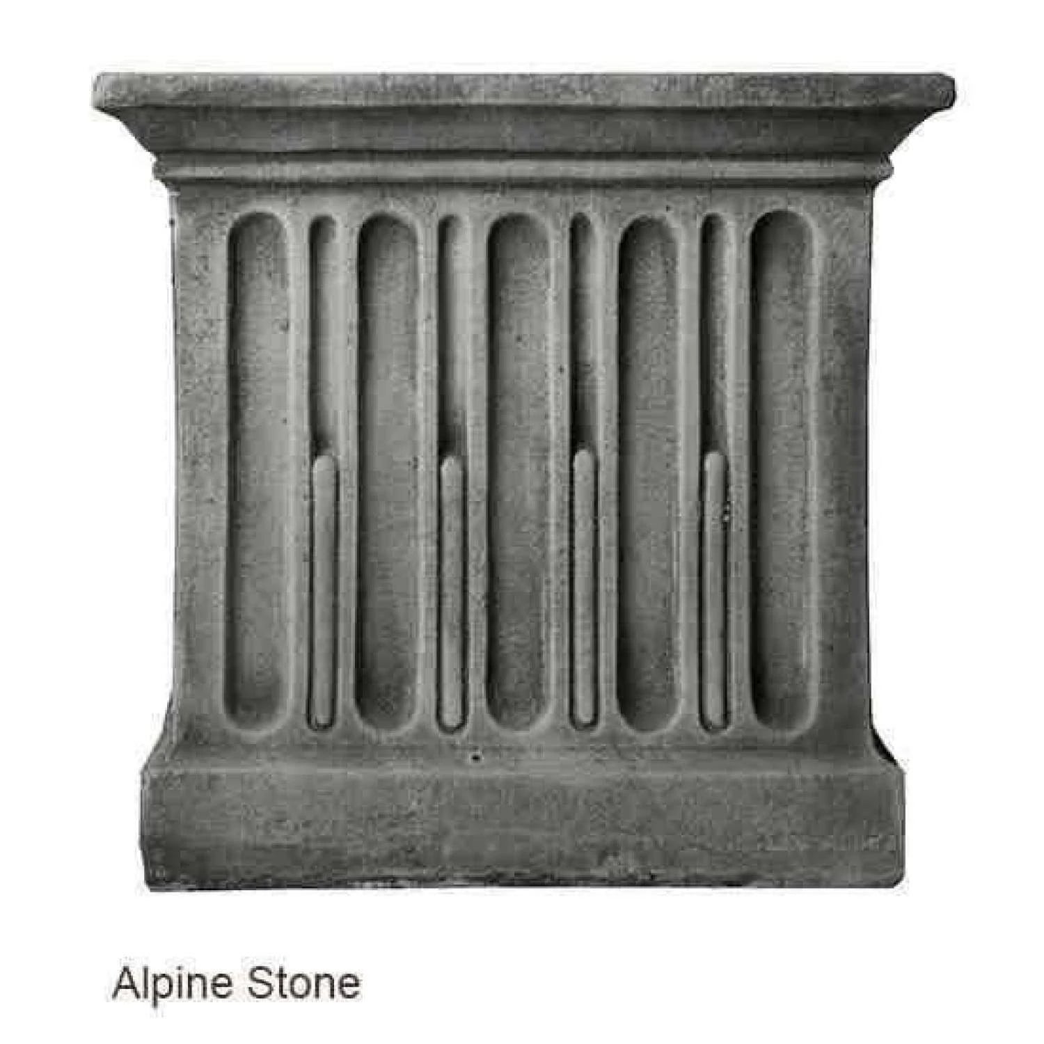 Aged Limestone Fluted Urn X55407