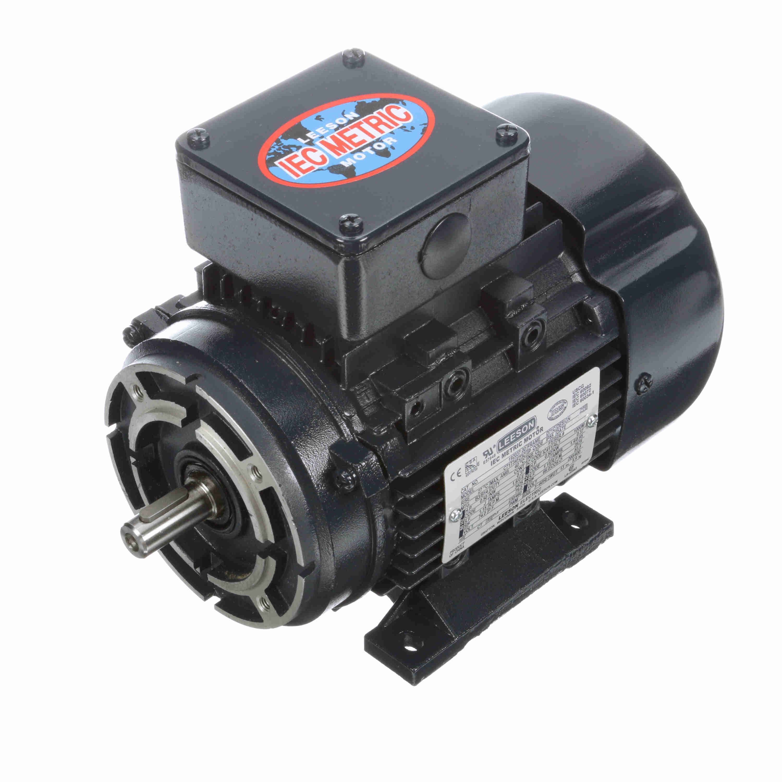 1/2HP 0.37kW IEC Metric Electric Motor, 3410RPM A15315