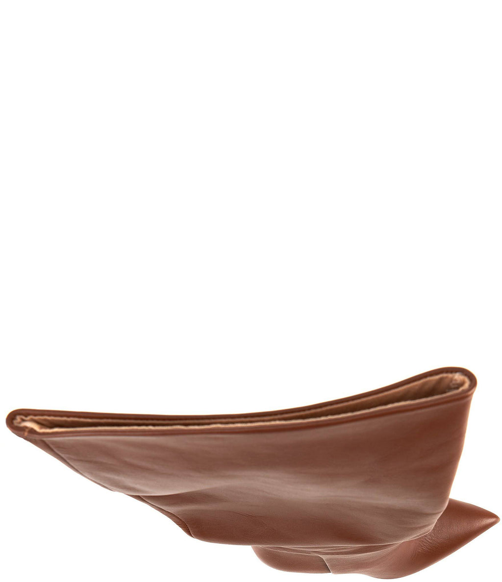 Cognac Leather Shoes X851