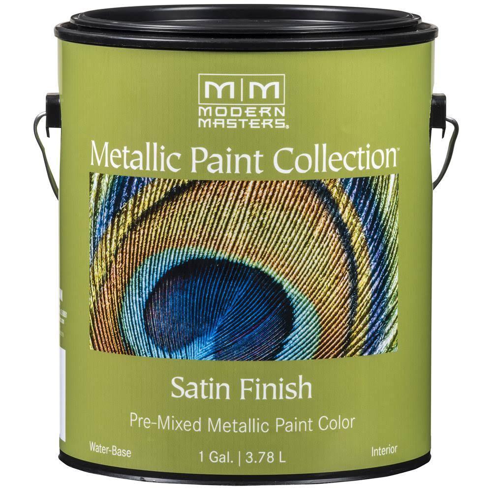Satin Flash Gold Metallic Paint, 1 Gallon (2 Pack) G662010