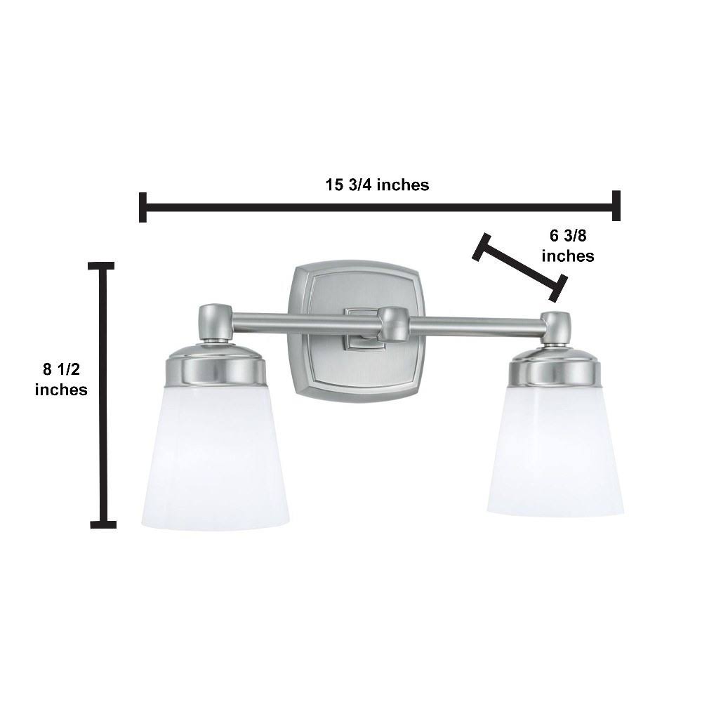 Soft Square 2 Light Sconce Z770