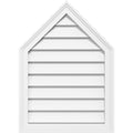 Peaked Top Surface Mount PVC Gable Vent A54881
