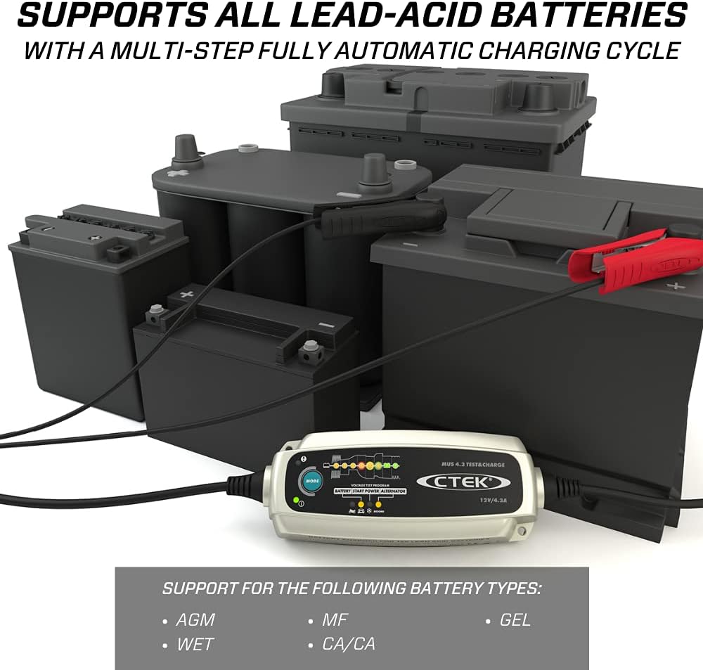 12 Volt Fully Automatic Charger and Tester M598560