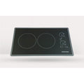 Black 2 Burner Trimline Cooktop with Touch Control V96839
