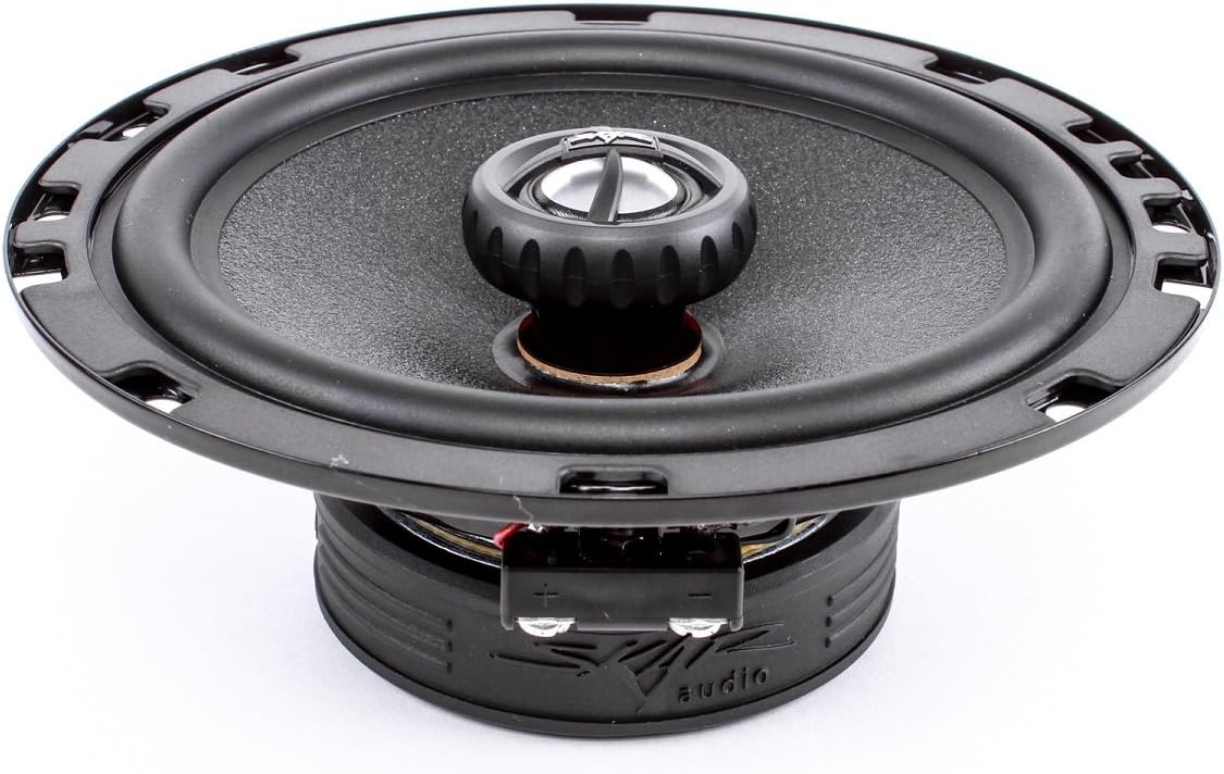 6.5" 200W 2-Way Coaxial Car Speakers, Pair D857180