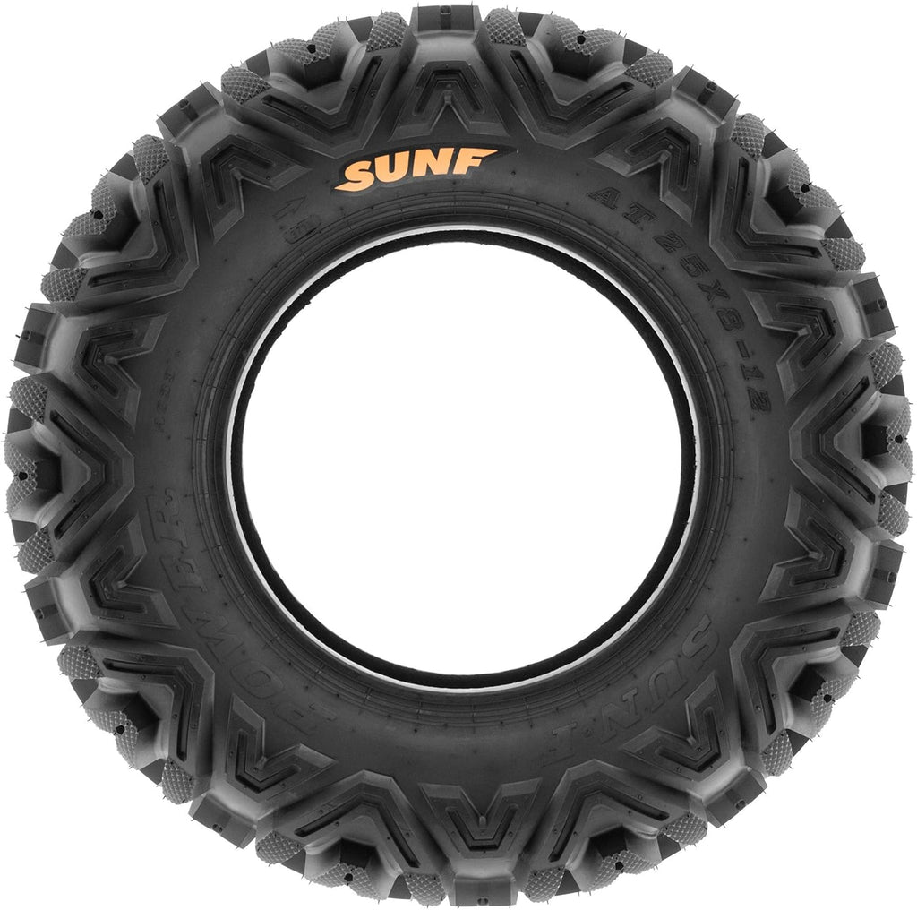 25x8-12 ATV UTV Tire, 6 Ply Tubeless U643377