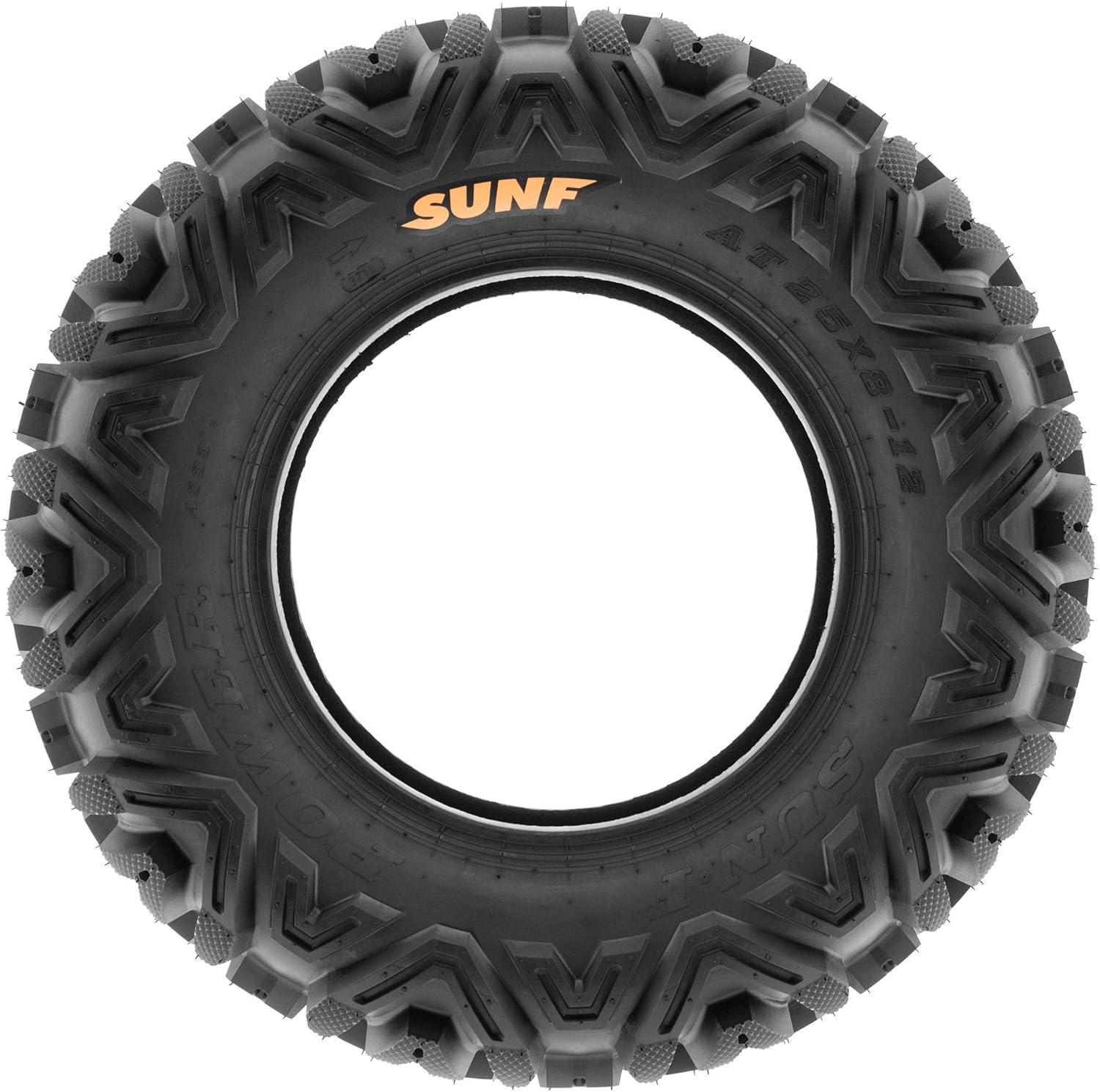 25x8-12 ATV UTV Tire, 6 Ply Tubeless U643377