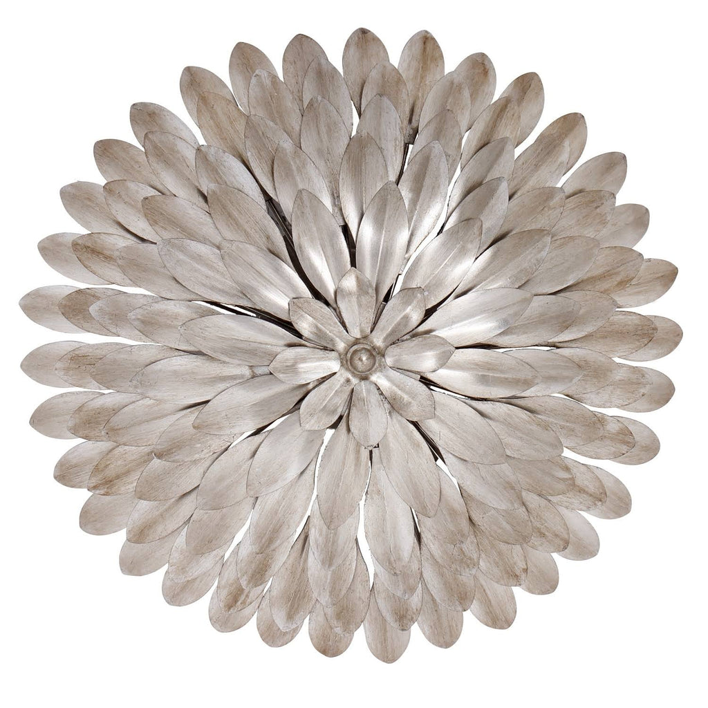 Antique Silver 4 Light Ceiling Mount X683