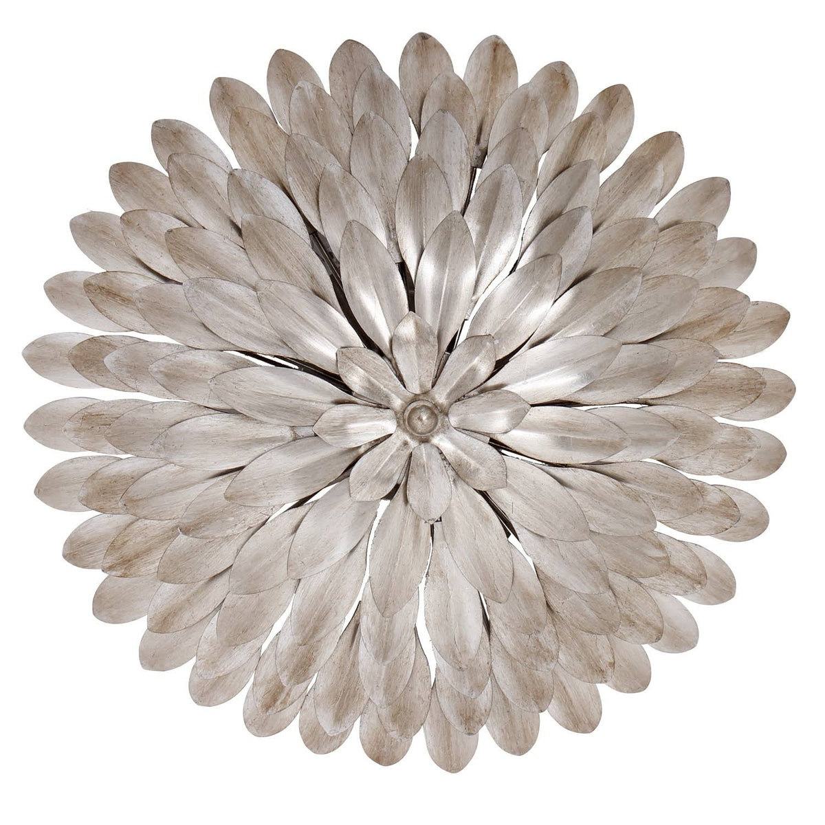 Antique Silver 4 Light Ceiling Mount X683