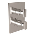 Square Thermostatic Trim Plate with Handle E7266