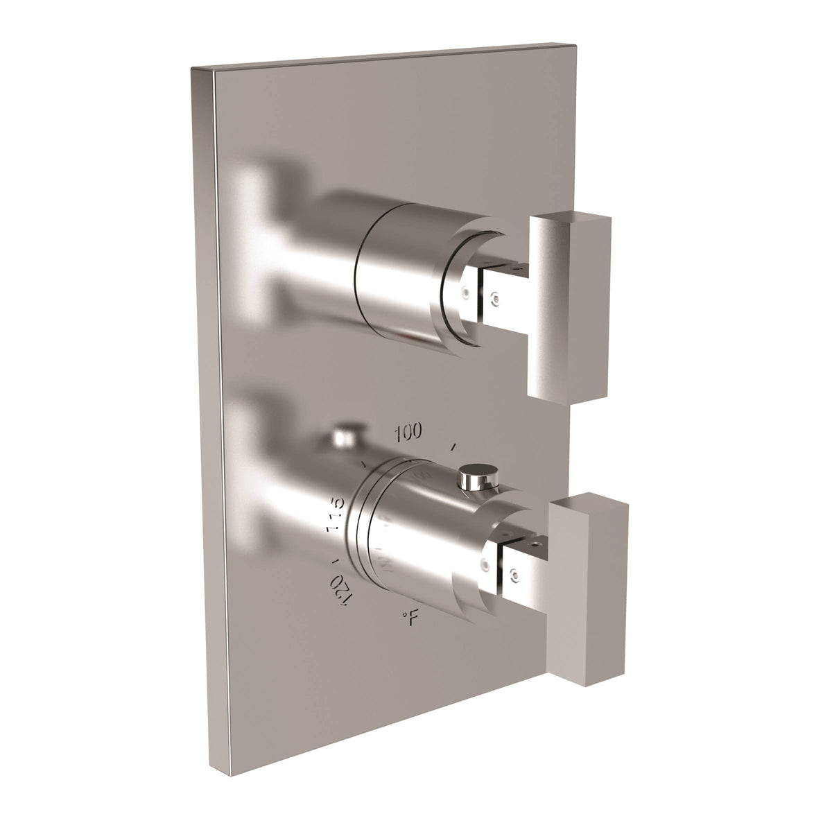 Square Thermostatic Trim Plate with Handle E7266