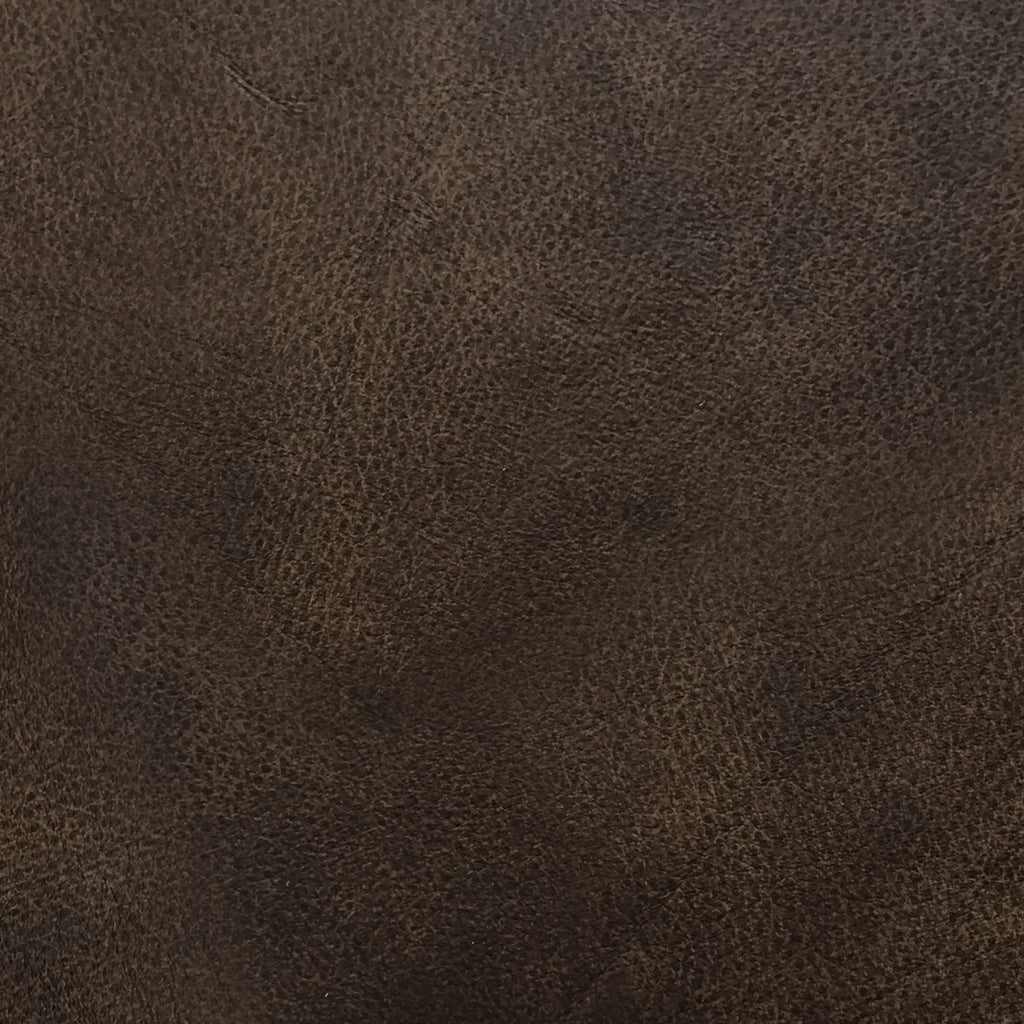 Brown Top Grain Leather Loveseat I945788