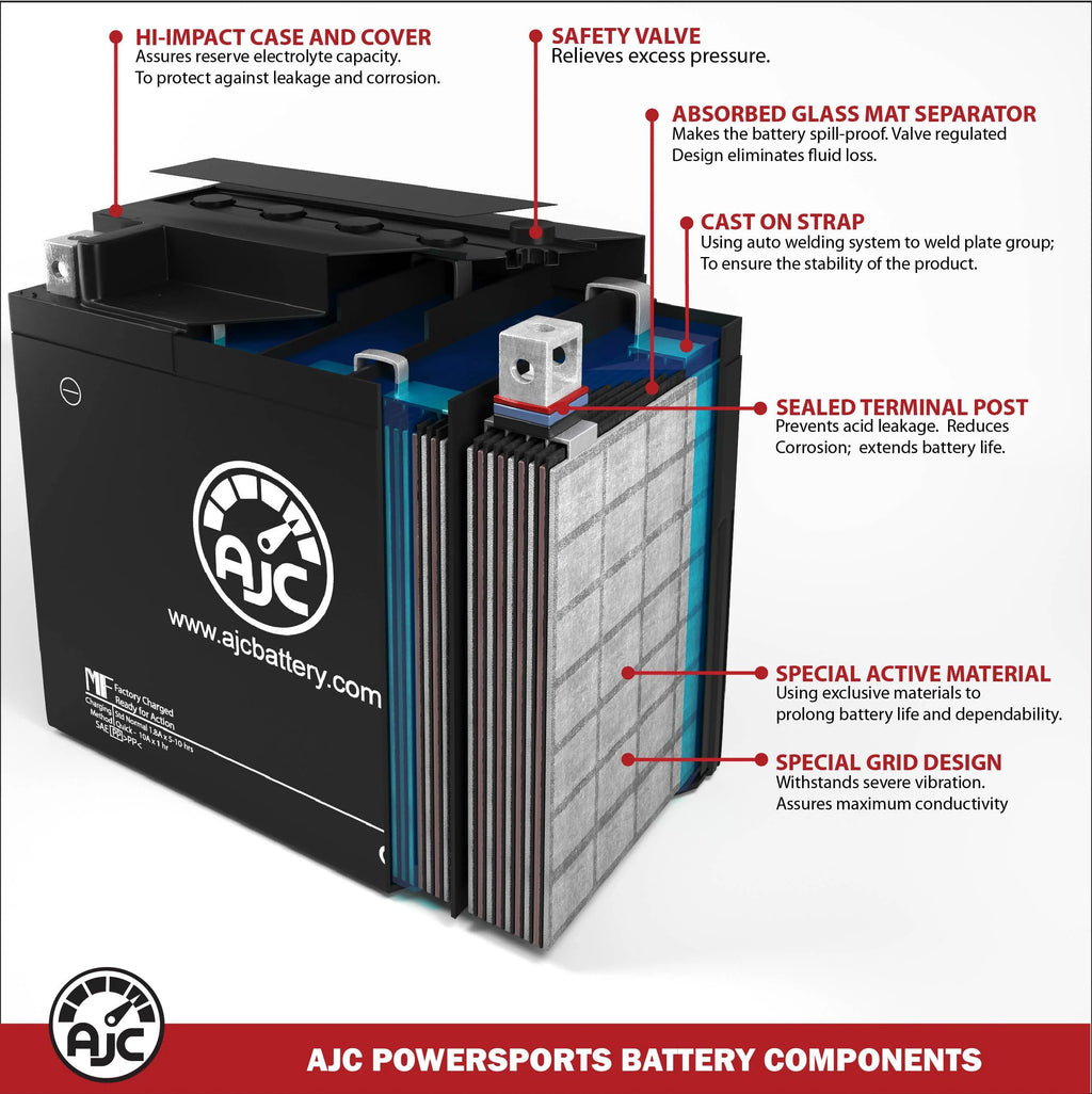 12V Snowmobile Replacement Battery Z997741