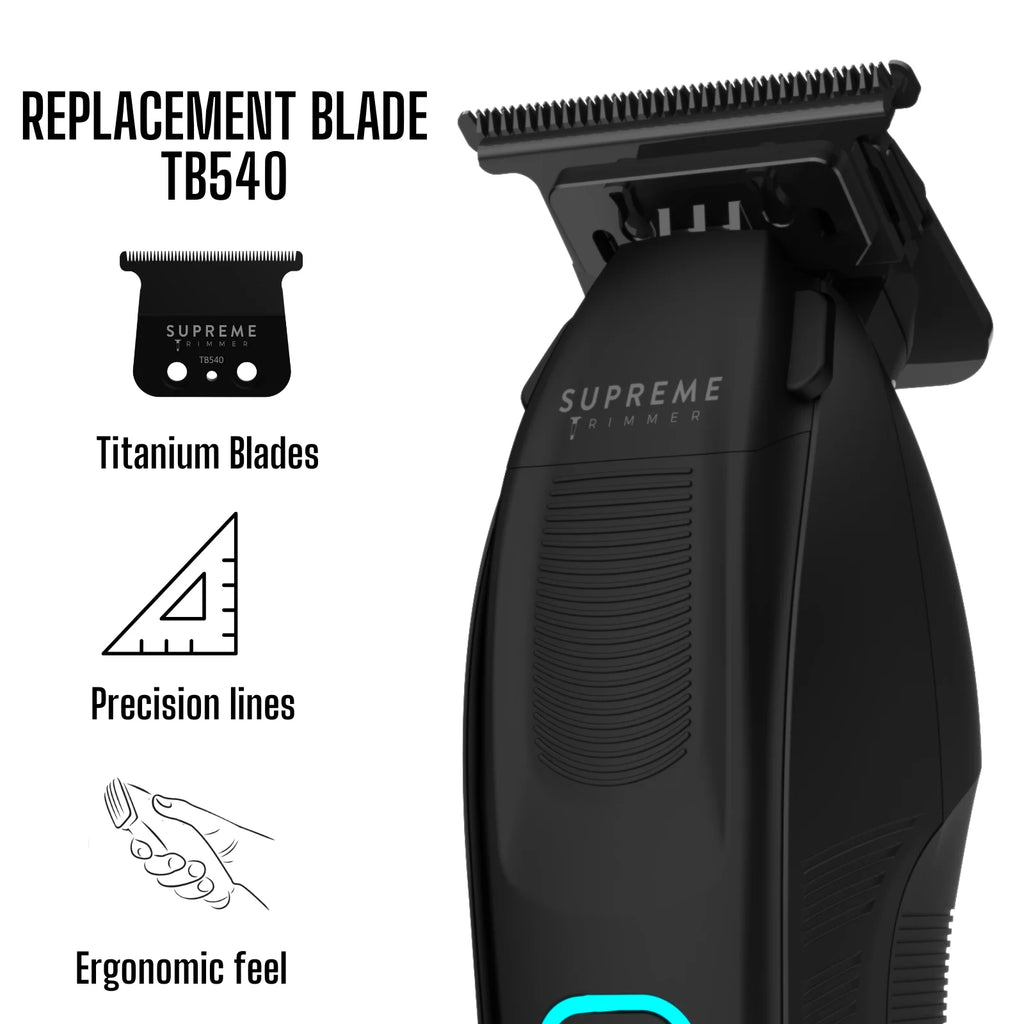 Black Recharge Professional Trimmer X1725