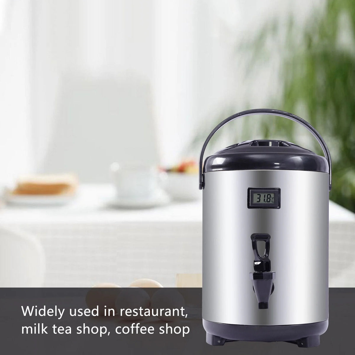 Insulated Thermal Beverage Dispenser with Spigot U933