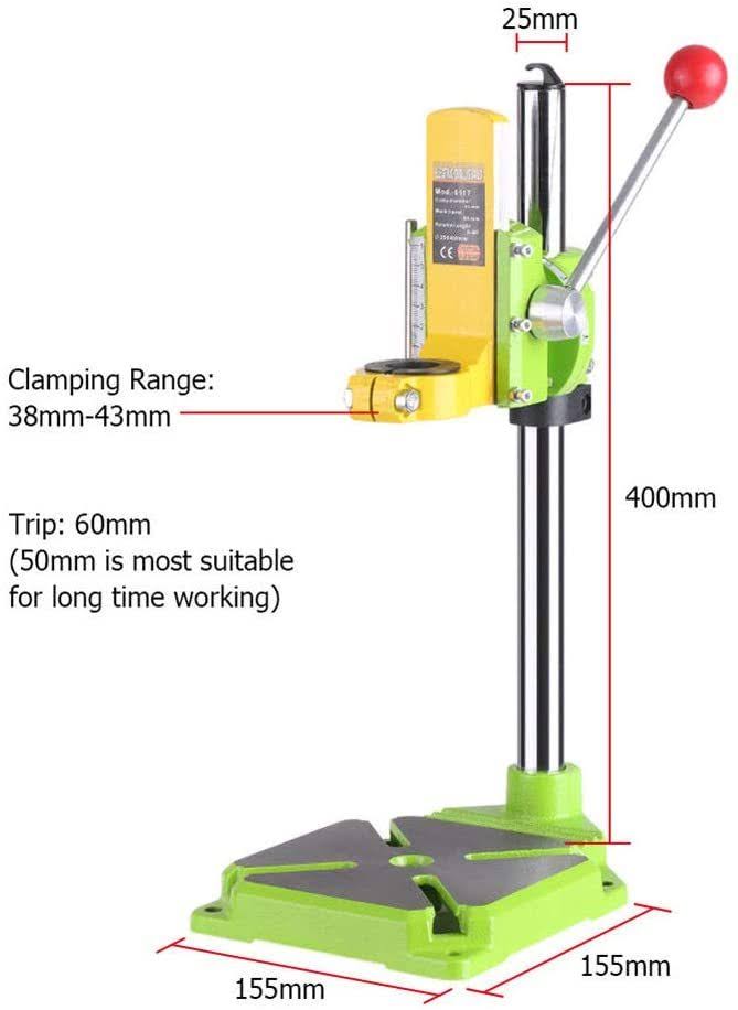 Floor Drill Press Stand Table with Clamp Y248
