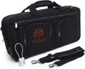 Waxed Canvas Chef Knife Bag Holds 19 Knives with Large Storage Compartments (Khaki) W1764