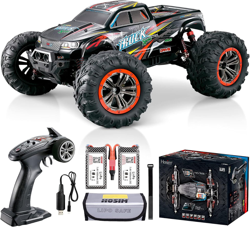 Black 1:10 Scale Radio Control Monster Truck G242956