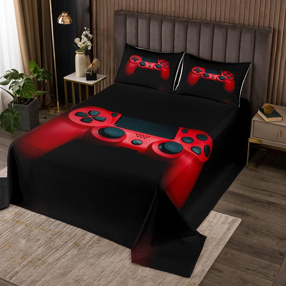 King Size Blue Race Car Bedding Set F8316