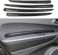 Carbon Fiber 4 Doors Panel Decor Trim Cover Y6519