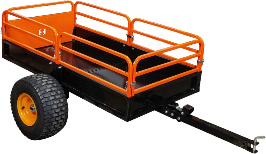 Heavy Duty Utility Cart and Cargo Trailer 1500lb Capacity 15 cu. ft. E857663