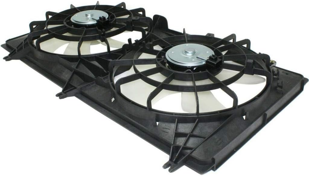 Radiator and A/C Condenser Fan Assembly for 2012-2015 Camaro 3.6L I81797