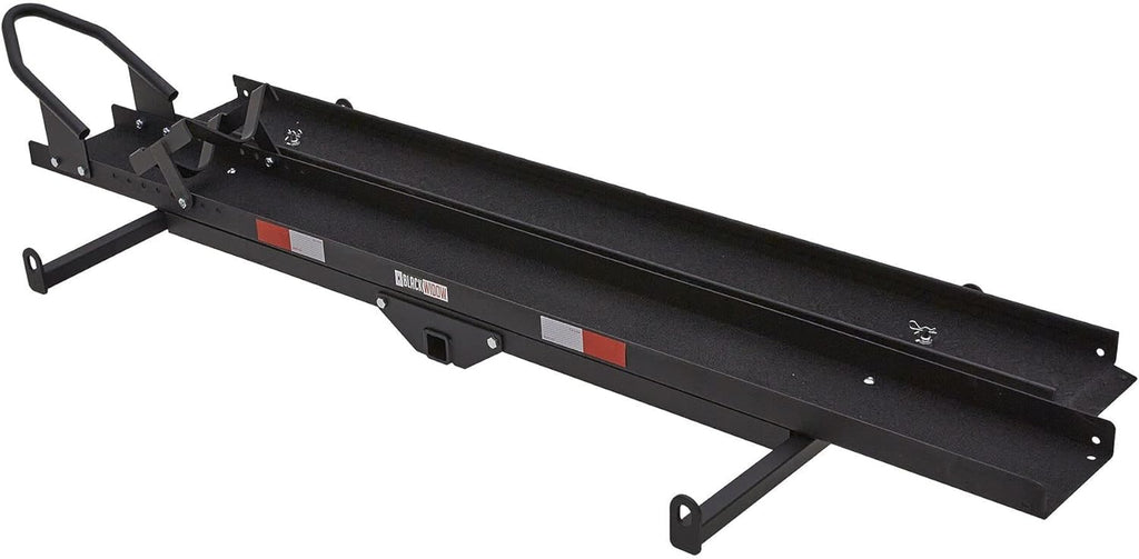 Black Steel Motorcycle Carrier K398493