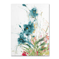 Blue Crop on White Canvas Art T72992